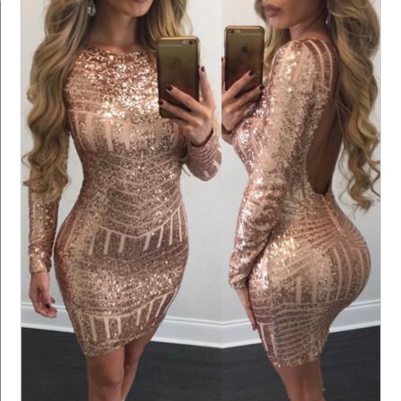 Brand new never sequin dress - Picture 1 of 3